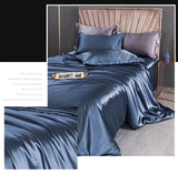 100% Pure Silk Bedding Set – Luxury Duvet Cover, Bed Sheet & Pillowcases thumbnail 17