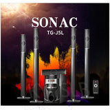 KYYSLB Wireless Subwoofer 5.1 Home Theater System with Bluetooth Soundbar for TV, Mobile, and Karaoke thumbnail 2