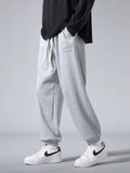 Men’s Big Size Hip Hop Jogger Sweatpants 6XL–8XL Loose Fit Cotton Blend Pants thumbnail 4