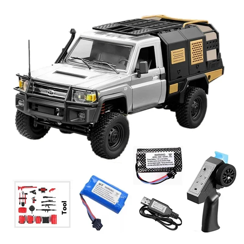 MN MODEL 1:12 RC Toyota Land Cruiser LC79 Rock Crawler MN82S Off-Road Pickup Truck