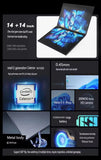 Dual Screen 14+14 Inch 2K Touchscreen 2-in-1 Laptop 16GB/32GB Intel N100 CPU 360° Flip Metal Case thumbnail 13