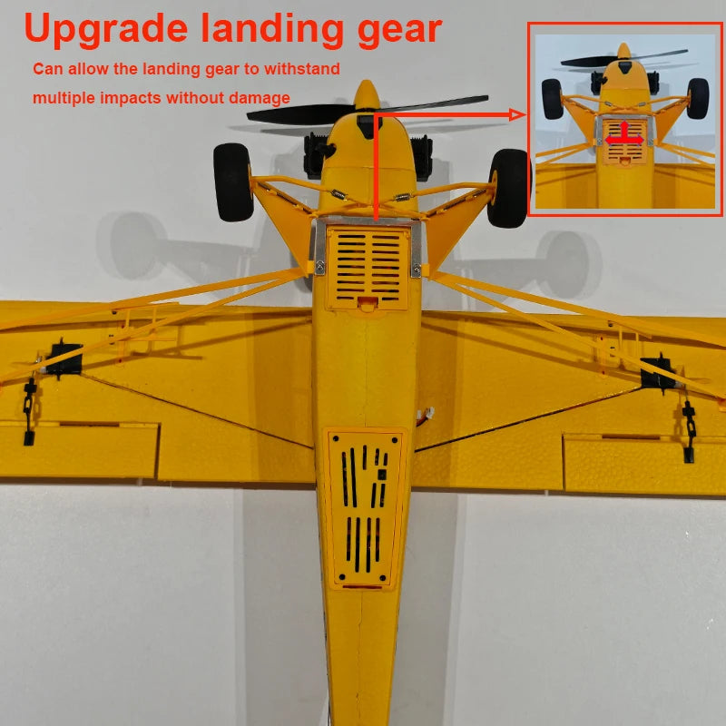 Hot Sale RC Plane RTF 2.4G Brushless Motor 3D/6G Remote Control Airplane Wltoys A160 Upgraded J3-CUB Ready To Fly