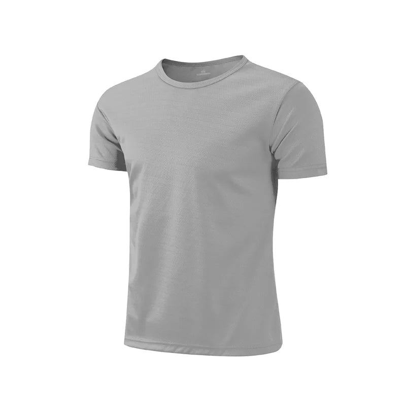 Quick Dry Short Sleeve Sports T-Shirt for Men and Women – Breathable Fitness & Running Tee