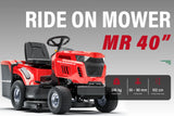 Customized 40″ Riding Lawn Mower Tractor – Quiet, Smooth Ride, Low-Maintenance Petrol Garden Mower thumbnail 8