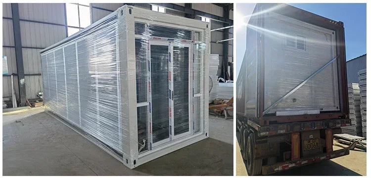 40ft / 20ft Luxury Foldable Expandable Container House – Portable Prefabricated Tiny Home for Camping & Living
