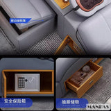 MANBAS Luxury King Size Genuine Leather Smart Bed with Massage, Storage, USB & Projector thumbnail 6