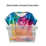 24 Color Cold Water Tie Dye Pigment Kit for Cotton & Linen – DIY Multi-Colour Garment Dye Set thumbnail 3