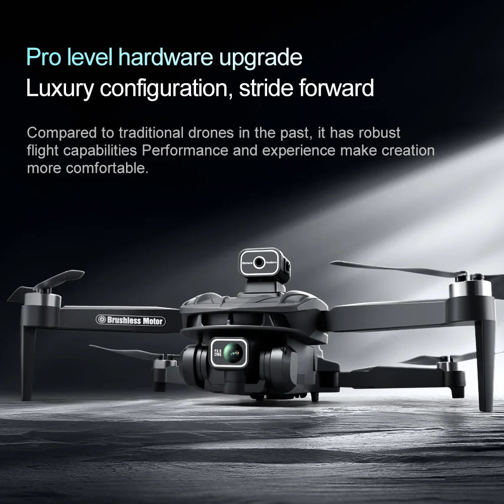 V168 Pro MAX 8K GPS Drone with 5G WIFI, 4.5" Screen, FPV, 360° Obstacle Avoidance & Brushless Motor RC Quadcopter