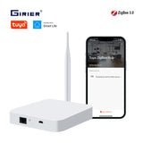 GIRIER Tuya ZigBee Gateway Hub with Antenna Smart Home Bridge – Works with Alexa & Google thumbnail 1
