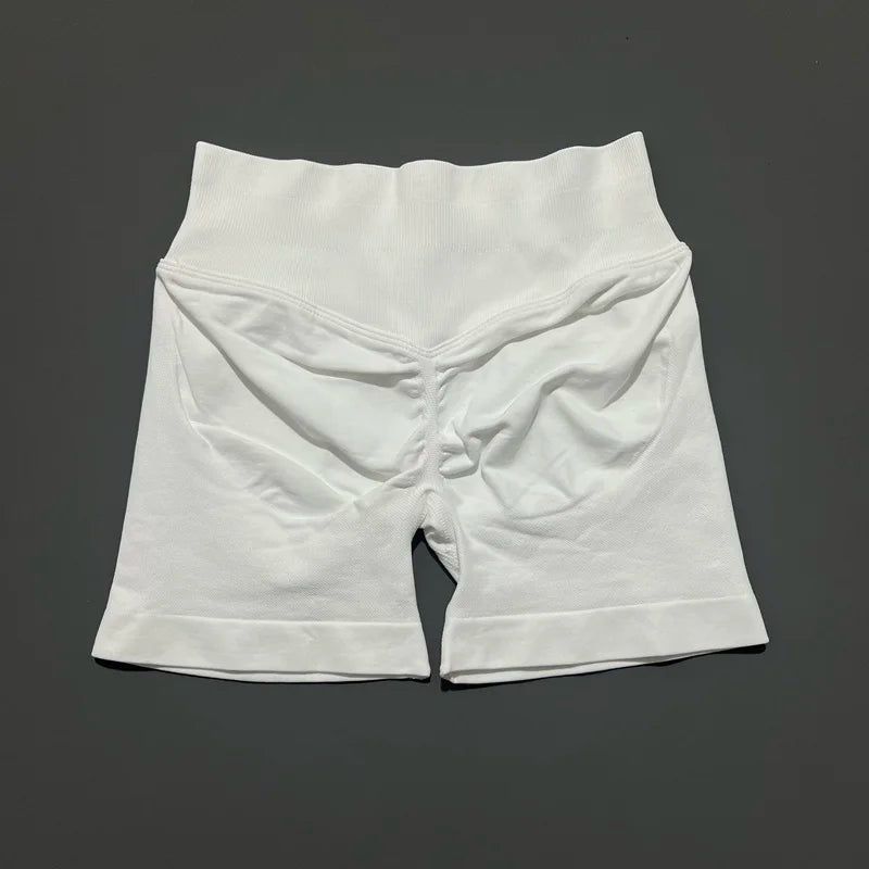 Women High Waist Fitness Shorts – Yoga, Gym, Running Sportswear