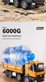 536 12-Channel 1:14 Alloy Remote Control 8-Wheel Heavy-Duty Engineering Dump Truck Toy with Lights thumbnail 10