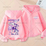 Movie Kpop Demon Hunters Zipper Hoodie for Kids – Unisex Sweatshirt for Girls & Boys thumbnail 29