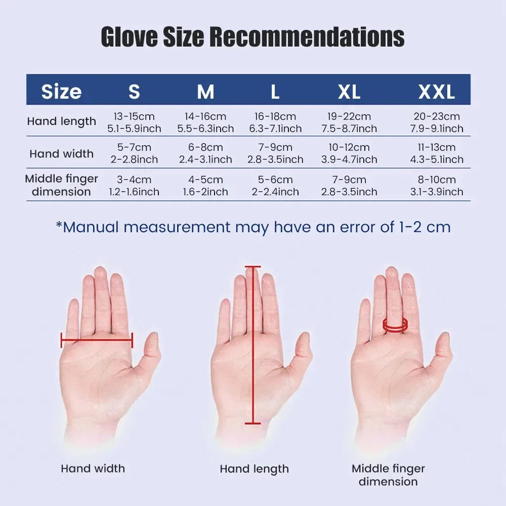 Left & Right Hand Finger Rehabilitation Robot Gloves Stroke Therapy Training Equipment