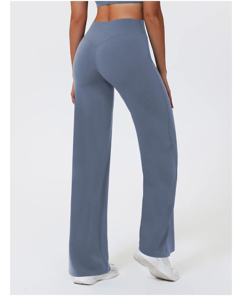 Hearuisavy Women Straight-Leg Sports Pants Yoga & Fitness Leggings