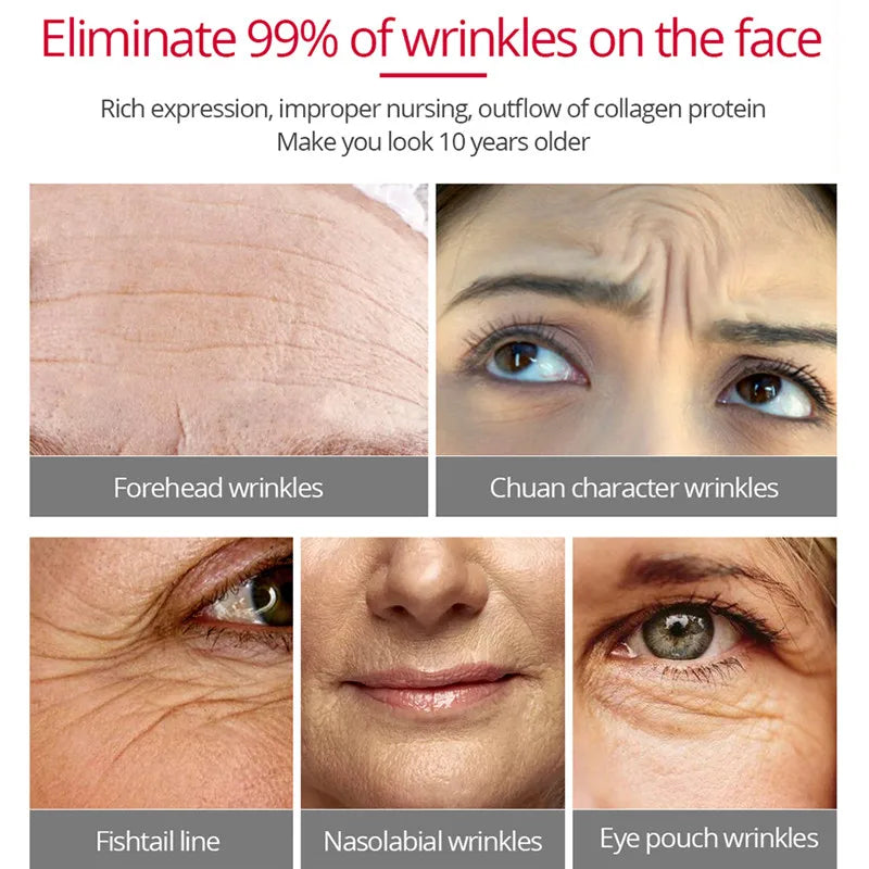 Korea Anti Aging Peptide Face Cream 50g – Hydrating Wrinkle Remover & Firming Day Night Moisturizer