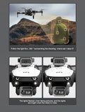 S2S Mini Drone 8K HD Camera with Obstacle Avoidance, Brushless Motor, Foldable RC Quadcopter for Kids thumbnail 17