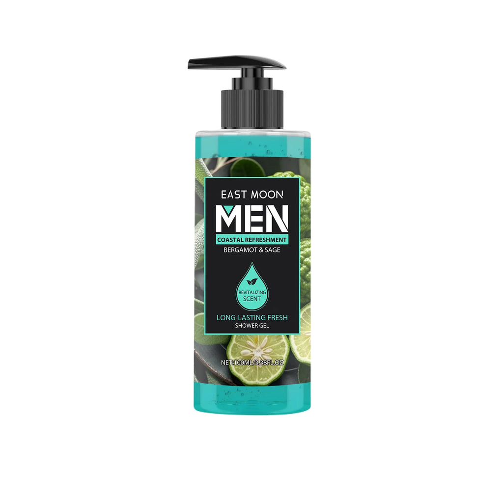 Men's Eucalyptus Coconut Body Wash 100ml – Deep Cleansing, Refreshing Scent, Long-Lasting Fragrance