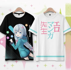 Anime 3D Graphic T-Shirt Unisex Short Sleeve Streetwear Tee for Kids & Adults
