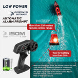 HJ808 RC Battery Boat 2.4GHz 25km/h High-Speed Remote Control Racing Ship Model Toy thumbnail 4