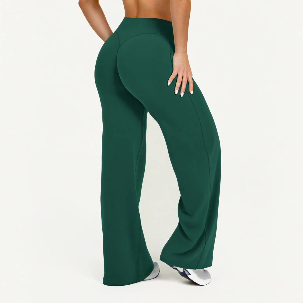 NCLAGEN Women's Sport Trousers – Straight-Leg Ultra Soft Yoga & Running Pants