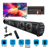 TV Car Sound Bar – Wired & Wireless Bluetooth Home Surround SoundBar for PC, Theater, TV, and Computer thumbnail 1