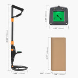 7.4" Waterproof Kids Metal Detector – Lightweight, Adjustable Gold Finder with LCD Screen (24"–35") thumbnail 15