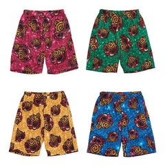 Kids Board Shorts & T-Shirt Set – Colorful Cartoon Cotton Summer Outfit for Girls & Boys
