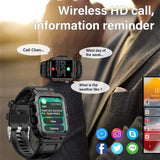 LAXASFIT Q11 Men’s Smart Watch with LED Flashlight, Fitness & Health Monitoring thumbnail 3