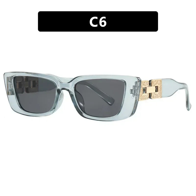 Vintage Small Cat Eye Sunglasses for Women – Trendy Black Fashion Shades Outdoor UV Protection