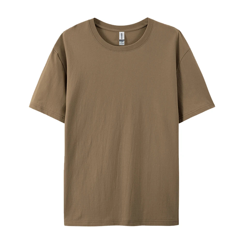 100% Cotton Women’s Loose Fit O-Neck T-Shirt – Casual Short Sleeve Summer Top