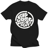 Men's Rip Curl Vintage Print Short Sleeve T-Shirt – 100% Cotton, Casual Streetwear Tee thumbnail 16