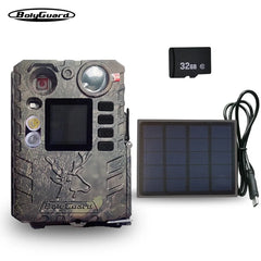 BolyGuard BG410-D 37MP 4K Trail Camera with Dual Flash & Solar Support | Wildlife, Hunting & Security Cam