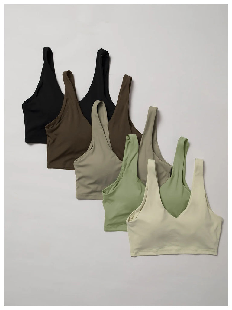 Seamless 2-Piece Women’s Yoga Set – Fitness Leggings & Sports Bra Workout Suit