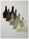 Seamless 2-Piece Women’s Yoga Set – Fitness Leggings & Sports Bra Workout Suit thumbnail 92