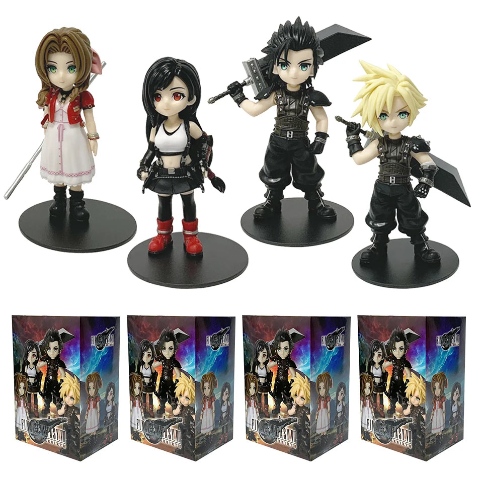Fantasy VII Remake Anime Figure 11–12cm PVC Desk Decoration Collectible Model