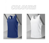 Men’s Quick Dry Sports Vest – Sleeveless Running, Training & Basketball Fitness Top thumbnail 16