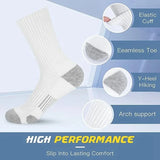 6 or 12 Pairs Men's Outdoor Crew Socks – Breathable, Durable, and Comfortable Fit thumbnail 11