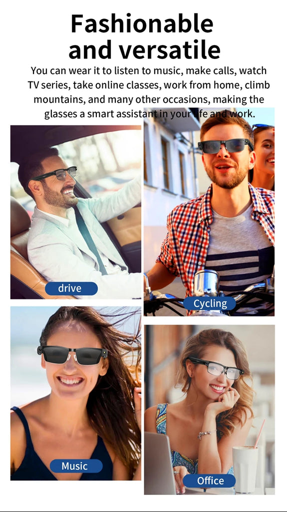 Xiaomi 2025 Smart Glasses – Men’s & Women’s Bluetooth Sunglasses with Voice Control and MR Holographic Display