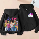 Movie Kpop Demon Hunters Zipper Hoodie for Kids – Unisex Sweatshirt for Girls & Boys thumbnail 14