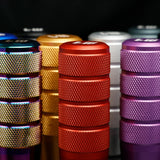 LW 95mm Aluminum Anti-Skid Car Gear Shift Knob – Universal Shifter Lever Head with 8mm 10mm 12mm Adapters – 9 Colors thumbnail 4