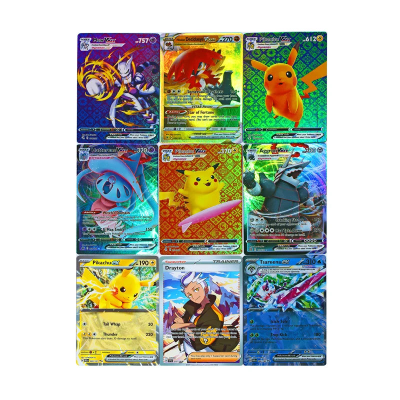 360Pcs Pokemon Card Mega Evolution Lucario Prismatic English Booster Battle Trading Cards