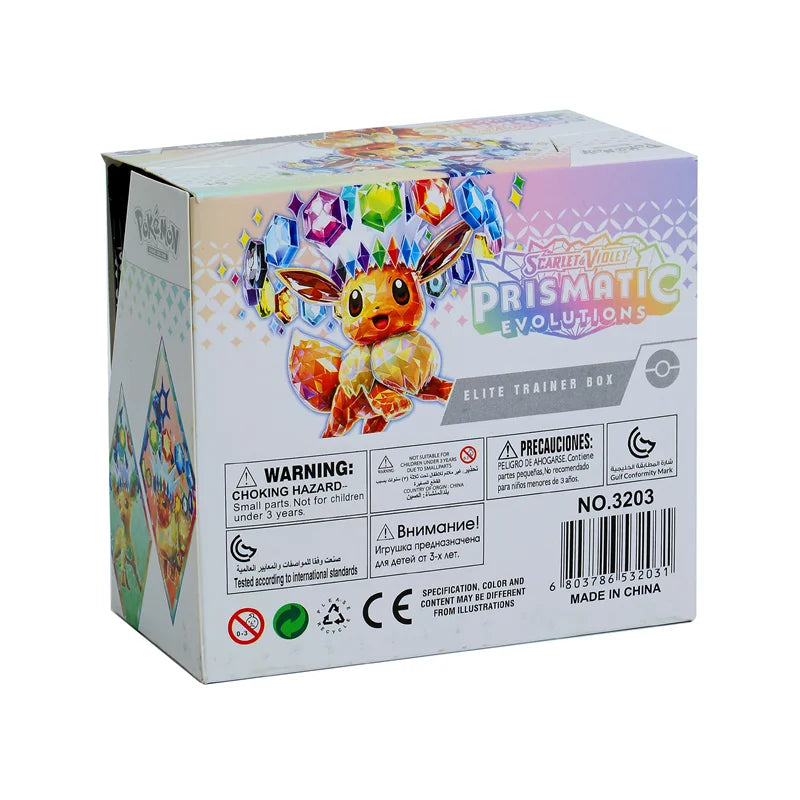 360Pcs Pokemon Card Mega Evolution Lucario Prismatic English Booster Battle Trading Cards