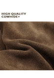 Women’s Genuine Suede Leather Large Capacity Shoulder Tote Bag Luxury Casual Handbag thumbnail 16