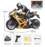High-Speed Remote Control Stunt Motorbike 360° Rotation Drift RC Motorcycle Toy for Kids thumbnail 8