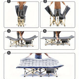 75 Inch Outdoor Folding Bed – Heavy-Duty Portable Camping & Guest Bed thumbnail 3