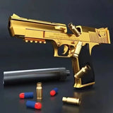 Desert Eagle Style Foam Dart Toy Pistol – Shell Ejection Soft Bullet Blaster for Kids 14+ thumbnail 4