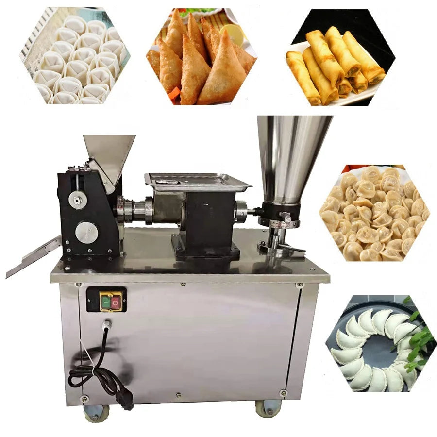 Commercial Automatic Dumpling, Samosa & Empanada Maker Machine – Electrical Semi-Automatic Dumpling Machine SWF-80