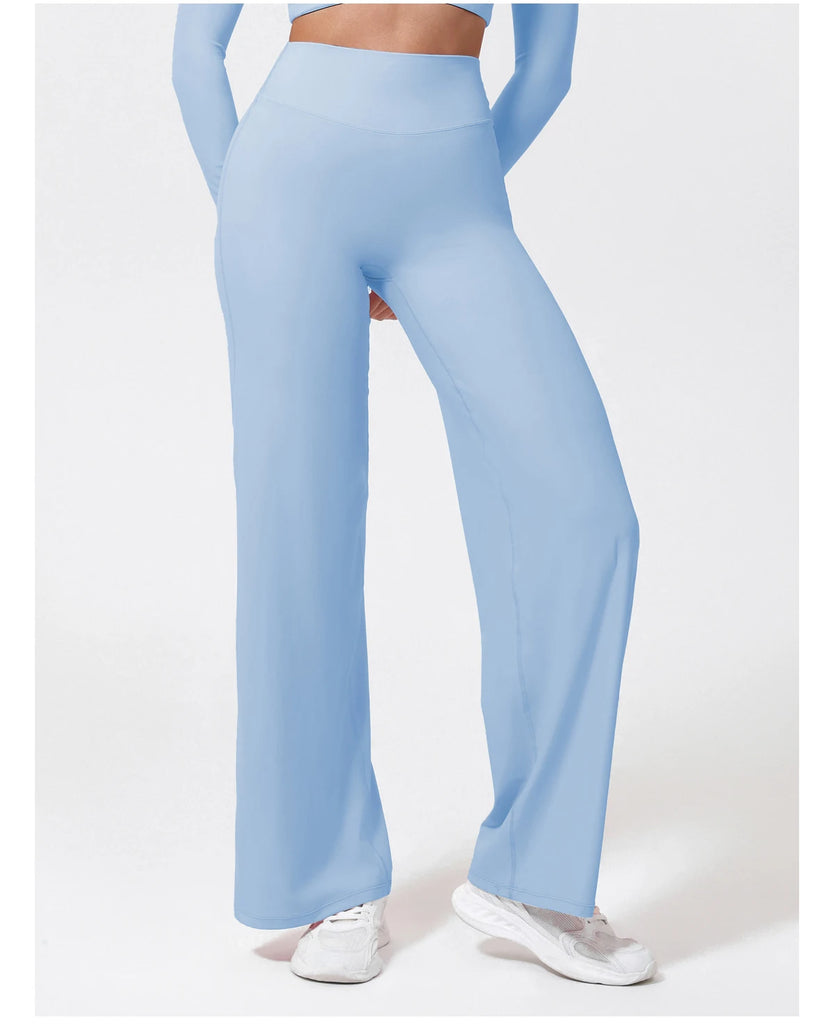 Hearuisavy Women Straight-Leg Sports Pants Yoga & Fitness Leggings
