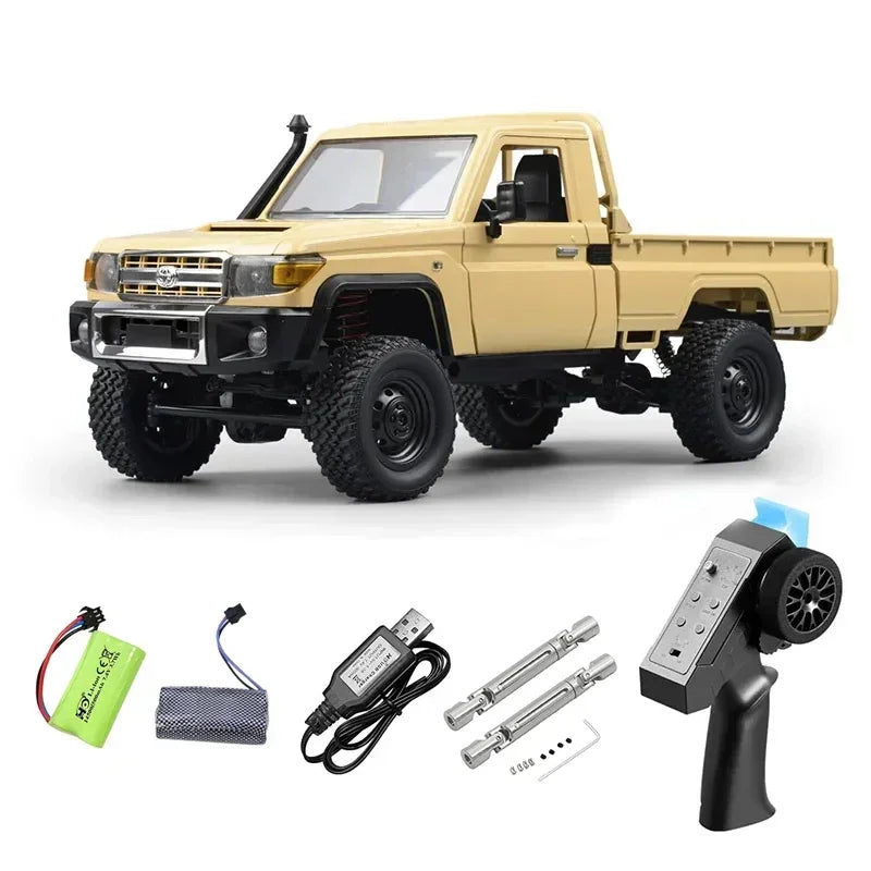 MN MODEL 1:12 RC Toyota Land Cruiser LC79 Rock Crawler MN82S Off-Road Pickup Truck