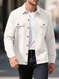 Men’s Spring Business Casual Single-Button Multi-Pocket Jacket thumbnail 1